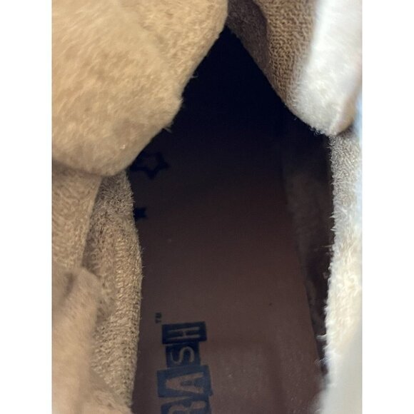 Women’s Brash Moto Boots Size 6 1/2 Sherpa Trim platform - Picture 6 of 15